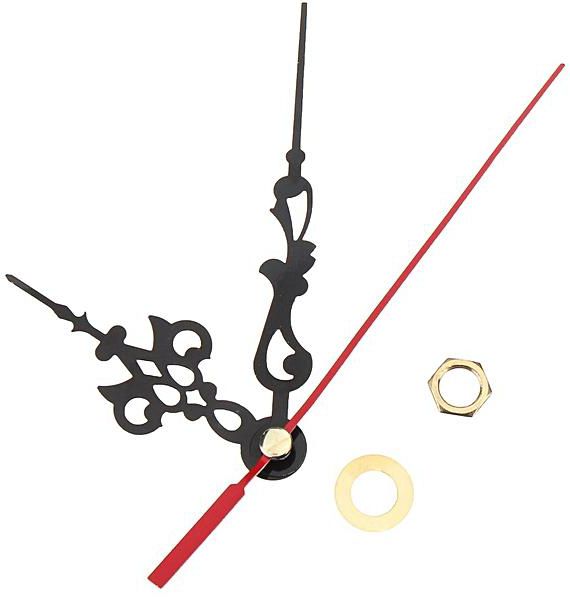 Press Fit Replacement Quartz Metal Clock Hands For Clock Movements Fix DIY 
