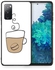 جراب حماية كفر غطاء هاتف جوال خلفي صلب تصميم قهوة ساخنة متوافق مع سامسونج جالكسي إس 20 إف إي 4جي / جالكسي إس 20 إف إي 5جي / جالكسي إس 20 إف إي 2022