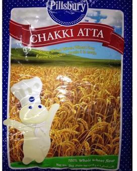 Pillsbury Chakki Atta Wheat Flour - 2 kg