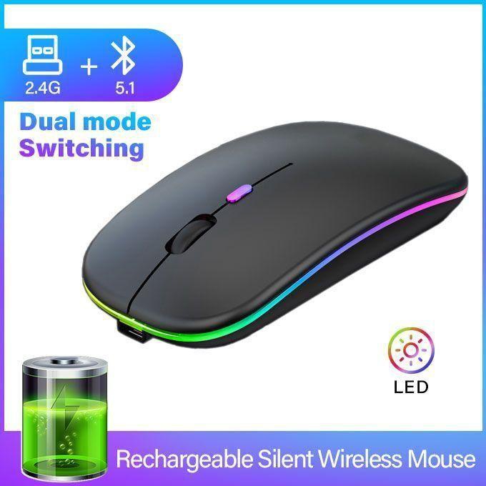 Bluetooth Dual Model Rechargeable Wireless Mouse