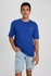 Defacto Man Relax Fit Crew Neck Short Sleeve Knitted T-Shirt