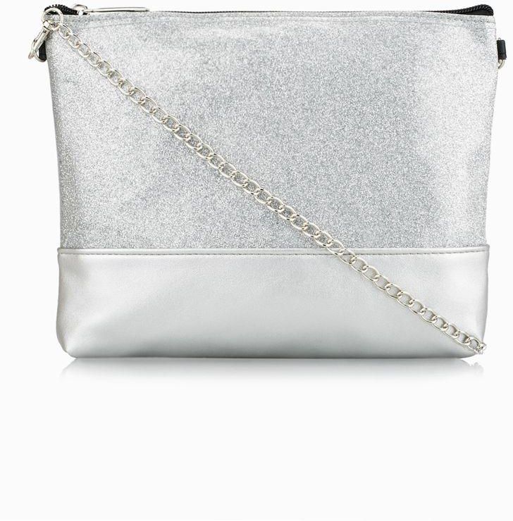 Glitter Detail Cosmetic Bag