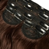LullaBellz Super Thick 22" 5 Piece Curly Clip In Extensions (Various Shades)