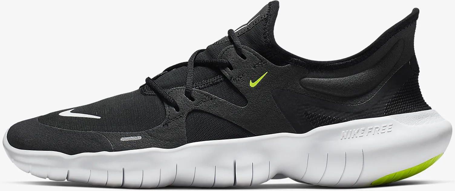 Nike Free RN 5.0 2019 - 12 Sizes (Black/White)