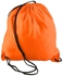Sport Nylon Drawstring Backpack,Unisex Orange