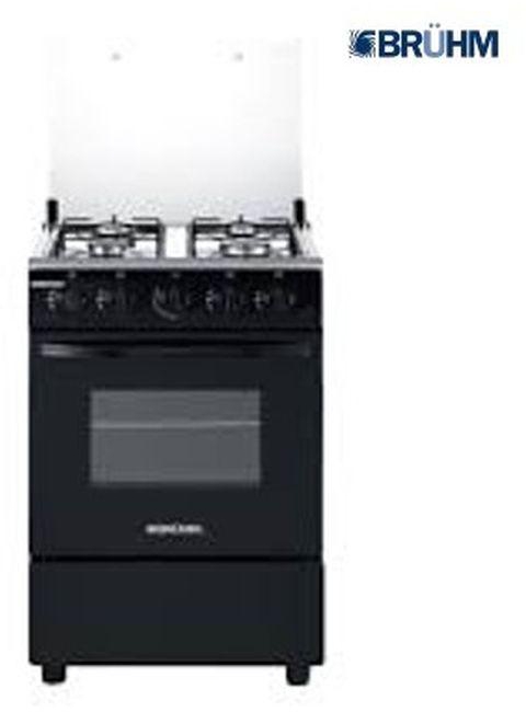 Bruhm 4B Standing Gas Cooker+Oven & Tray, Auto Ignition