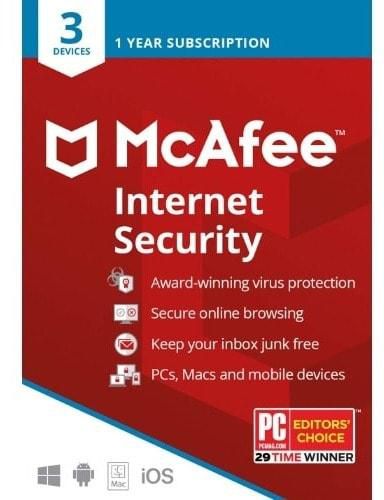 Internet Security Activation License 2022 For 3devices - 1 Year