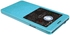 سامسونج جالاكسي نوت 4 الأزرق البريق حالة جلدية Samsung Galaxy Note 4 Blue Sparkle Leather Case