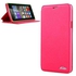 Leather Flip Cover Case with Stand for Microsoft Lumia 532 – Pink