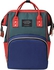 Get Backpack For Baby Supplies, Fabric, 37×25 Cm, 2 Zippers with best offers | Raneen.com