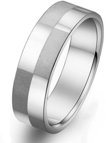 JewelOra Men Stainless Steel 10USA Ring Model DT-GJ036