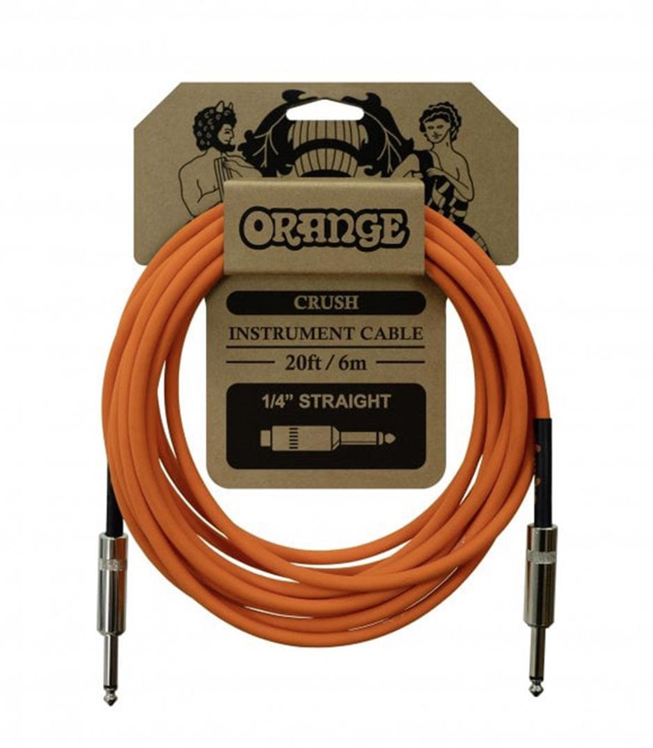 Buy Orange Crush 6 Metre Instrument Cable Straight to Straight -  Online Best Price | Melody House Dubai