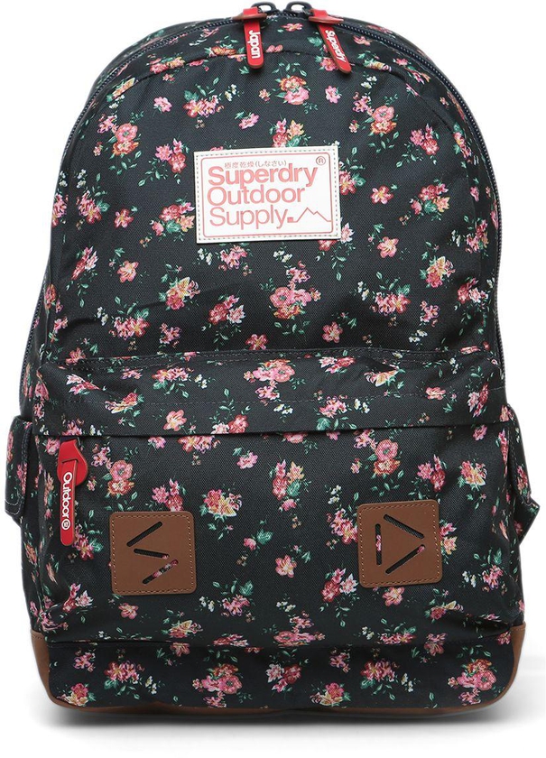 Superdry G91MD003-11S Stem Floral Montana Superdry Backpack for Unisex - Multi Color