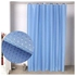 Antifungal Cotton Shower Curtain (Sky Blue)