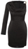 Dress - Black - Bodycone-Blazer dress