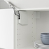 METOD خزانة حائط افقية, أبيض/Veddinge أبيض, ‎80x40 سم‏ - IKEA