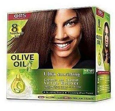 Ors Olive Oil No Lye Hair Relaxer 8 Touch Ups Kit