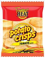 Tropical Heat Potato Crisps Tomato 50 g