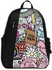 CANVAEGYPT Mixed Backpack Social Problems One Size 34x23x12CM