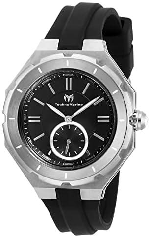 TechnoMarine Lady Cruise Sea Lady Quartz Watch, Black, TM-118002, Black, Quartz Watch