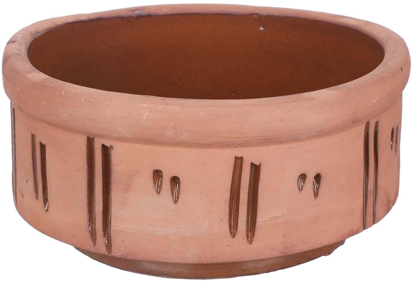 Get Pottery Deep Oven Dish, 16 cm - Brown with best offers | Raneen.com