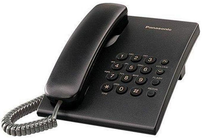 Panasonic KX-TS500 Integrated Corded Telephone - Black