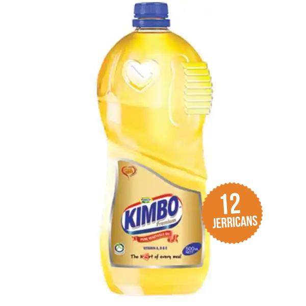 Kimbo Premium Pure Vegetable Oil-500ML (Wholesale)