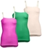 Silvy Set Of 3 Tanks Tops For Women - Multicolor, 2 X-Large