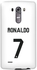 Stylizedd LG G4 Premium Slim Snap case cover Matte Finish - Ronaldo Real Jersey