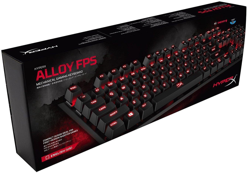 Kingston HyperX Alloy FPS Cherry MX Gaming Keyboard HX-KB1BL1-NA/A3 (Black)