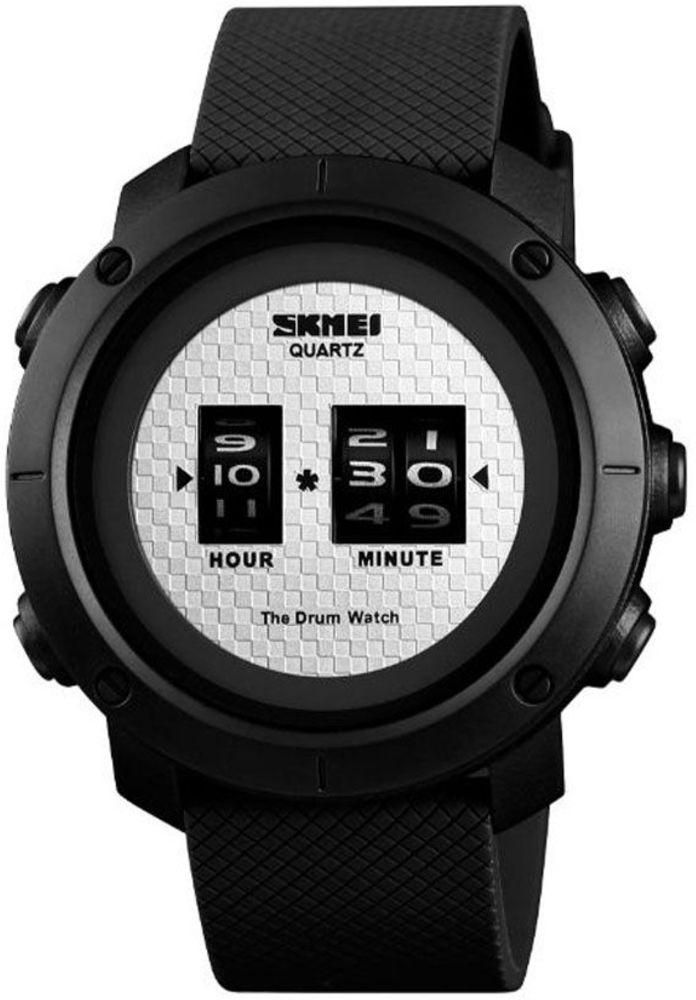 Men's PU Leather Digital Watch SKMEI 1486