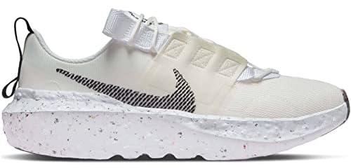 Nike Women's Crater Impact Running Shoe, Summit White Black White 103, 7