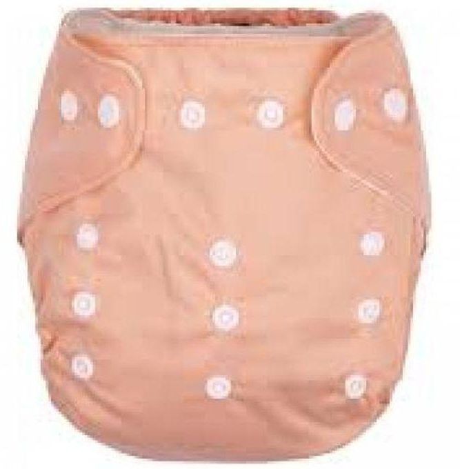 Adjustable And Reusable Diaper - Brown