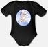 Sweet Pocket Kitten Oval Organic Short Sleeve Baby Bodysuit_2
