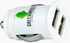 Green Mouse Dual USB Car Charger