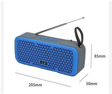 Mini Speaker Portable Bluetooth, FM Radio, USB Wireless Speaker