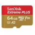 SanDisk Extreme PLUS/micro SDXC/64GB/200MBps/UHS-I U3/Class 10/+ Adapter | Gear-up.me