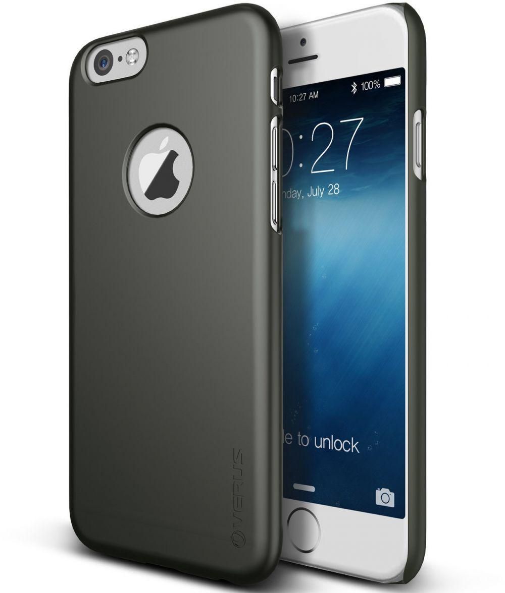 Verus iPhone 6 Case, Super Slim Hard, Black