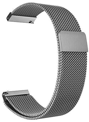 Generic Gear S3 Frontier/Classic Watch Band, 22mm Milanese Loop Adjustable Stainless Steel Replacement Strap Bands for Samsung Gear S3 Classic / S3 Frontier Smart Watch