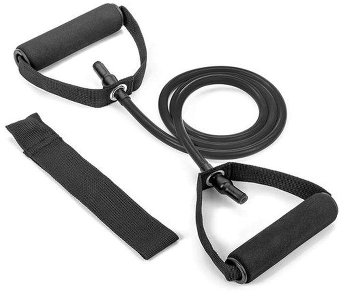 Pull String For Fitness And Aerobics With Door Anchor 20-25 LB - Black