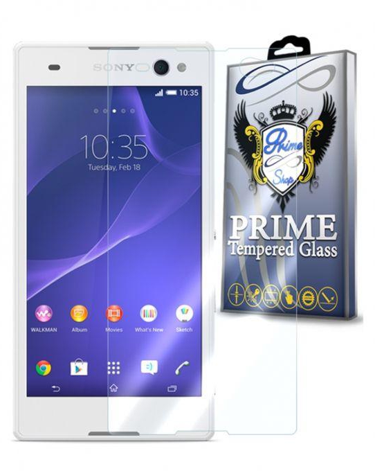 Prime Real Glass Screen Protector For Sony Xperia C3 - Clear