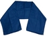 Scarf Collections Solid Wool Winter Scarf/Shawl/Wrap/Keffiyeh/Headscarf/Blanket For Men & Women - Medium Size 37x170cm - Dark Blue