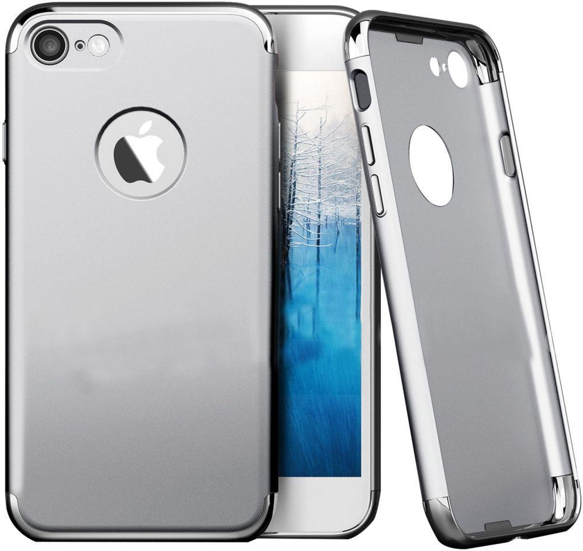 Likgus Apple iPhone 6 / 6s Armor Hybrid 360 Degrees Slim Hard Back Case Cover - Silver