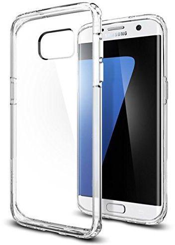 Spigen Samsung Galaxy S7 Edge Bumper Case Ultra Hybrid Crystal Clear