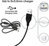 USB To Plug Power Adapter, Power Bank And Router Charger Connection During Power Outage, 5.5 X 2.5m Male Plug