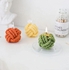 Creative Yellow wool bundle scented soy wax candles aromatheraphy candles home decor candles