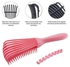 Hair Detangling Brush- Curly + Hair Brush -Hollow - 2 Pieces