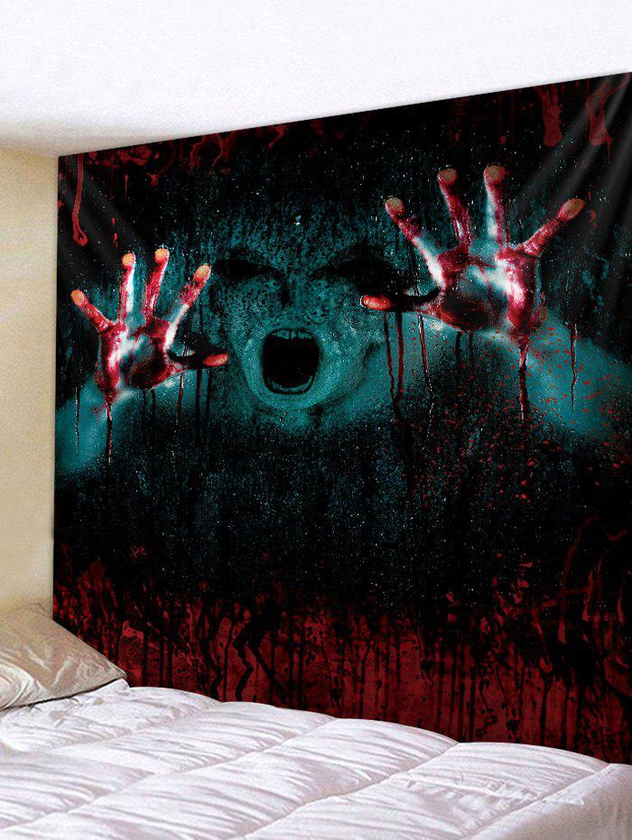 Gothic Halloween 3D Print Art Decoration Wall Tapestry - W79 X L59 Inch
