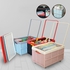 GTE Storage Box with Wheels Box Classroom Loading Book Bedroom Storage Car Box