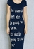Slogan Maxi Dress